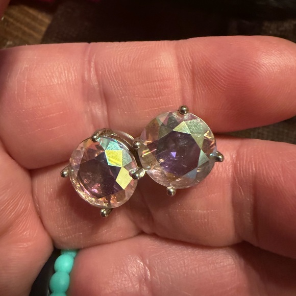 Kate Spade Iridescent 💎 Large Studs! - Picture 5 of 8